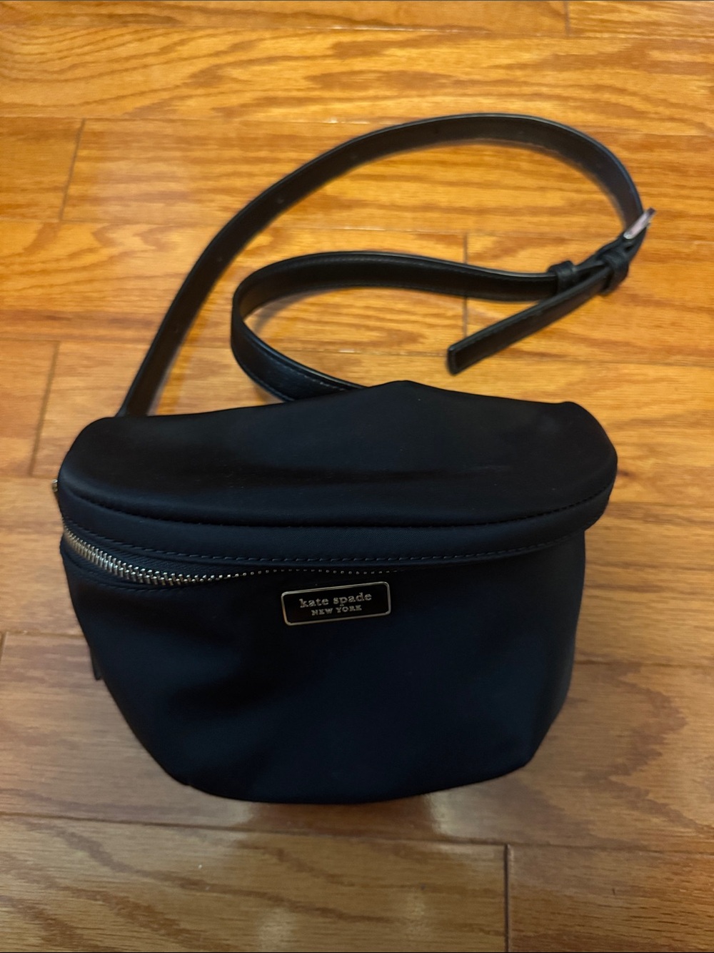 kate spade Black Nylon Crossbody Belt Bag